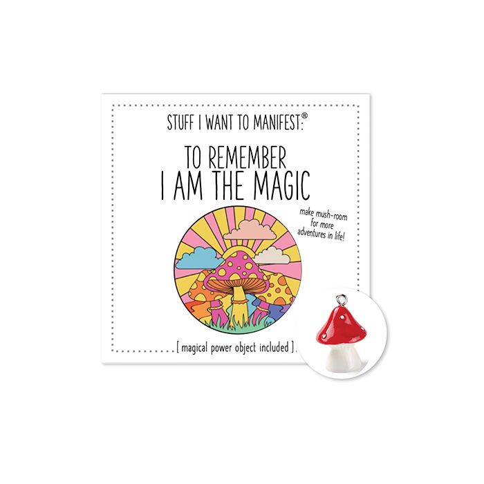 Warm Human I Am The Magic Mini Card & Charm