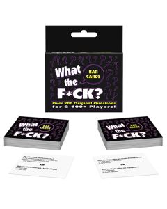 What the Fuck? Bar Cards