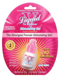 Liquid V Female Stimulant - 10 ml Bottle in Clamshell