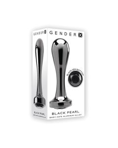 Gender X Black Pearl Plug - Black