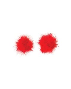 Nipplicious Furball Pasties - Red