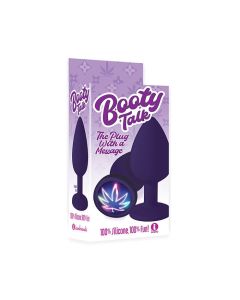 The 9's Booty Calls Neon Leaf Plug - Purple