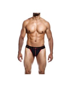 Male Basics Neon Thong Red