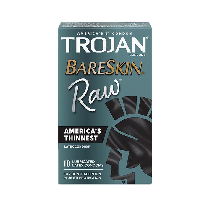 Trojan BareSkin Raw Condom - Pack of 10
