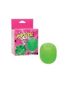 Pop Sock Textured Masturbator - Green
