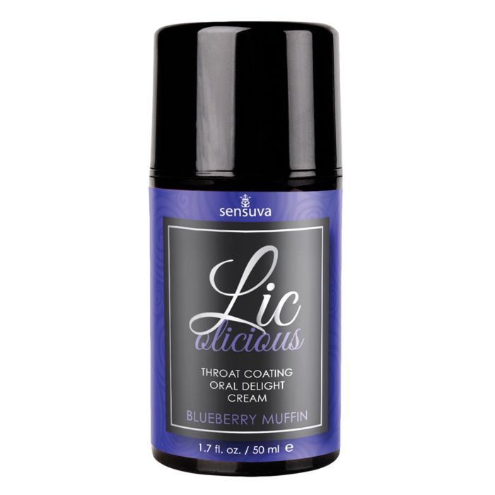 Lic O Licious Oral Delight Cream - 1.7 oz Blueberry Muffin