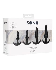 Shots Sono No. 8 Butt Plug - Set of 4