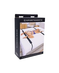 Saffron No Matter Where Adjustable Bondage Restraint System - Black