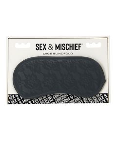 Sincerely Lace Blindfold - Black