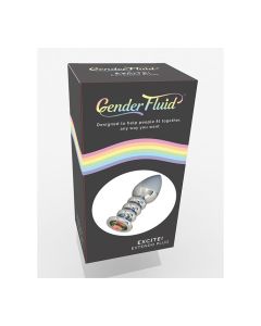 Gender Fluid Excite! Extendo Plug - Silver