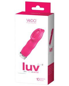 VeDO Luv Plus Rechargeable Vibe - Foxy