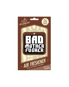 Wood Rocket Bad Mother Fucker Air Freshener - New Car Smell