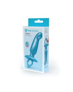 b-Vibe Butties Hither Tapered Prostate Plug - Blue