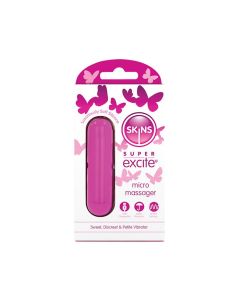 Skin Super Excited Petite Vibrator - Pink