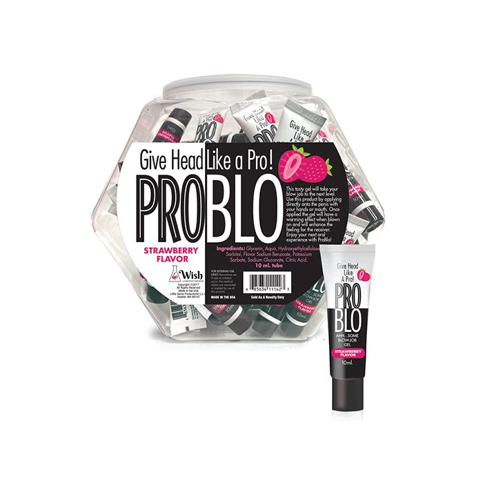 Pro Blo Oral Pleasure Gel - 1.5 oz Strawberry